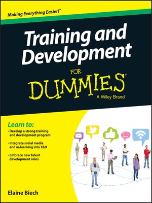 cover image of Training and Development For Dummies